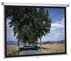 WS-P-ClassicScreen-Rollo 1:1 195x195cm BE/BL 1,0 Gain / Mattweiss