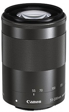 EF-M 55-200mm f/4.5-6.3 IS STM / Schwarz