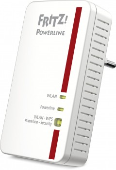 FRITZ!Powerline 1240E WLAN Single / Weiss