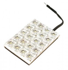 MULTI-FUNCTION HYPER LED PCB LAMP 35X50mm Farbe: blau