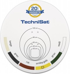 DigiDish 33 + Single LNB / Polarweiss