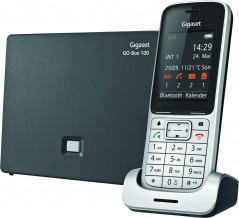 Gigaset SL450 A GO / Platin-Schwarz